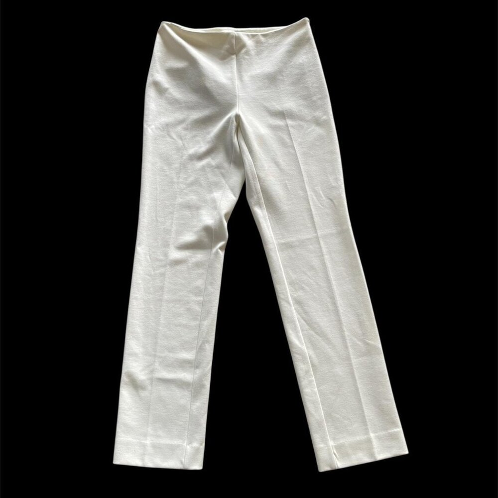 Premise Women's White Trousers with side Zipper - size 2P